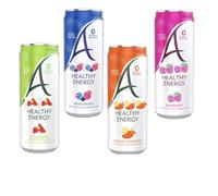 Strawberry & Watermelon,Mixed Berry,Mango Lemonade,Raspberry Zero Sugar,Zero Calories Drink Cans 330ml (4 x Mixed Cans)