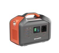Straxelle Portable Power Station,700W(Peak 1000W)/519.48Wh Solar Generator with AC/DC/USB/Type C Outlet,Power Packs for Camping,Outdoor Adventure, Emergency, Party RV Trip(Solar Panel Not Included)