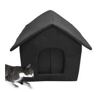 Stray Cat Shelter | Cold-Proof Kennel Dog House - Waterproof Pet Supplies Oxford Cloth Feral Animals Kennel Tent for Outside Balconies Porches Cats Dogs