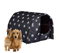 Stray Cat Shelter - Waterproof Pet Bed, Safe Shelter | Weatherproof Fence for Stray Cats, Cozy Shelter for Garden or Yard Durant