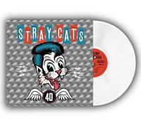 Stray Cats - 40 - White Colored Vinyl LP - Reissue (US Import)
