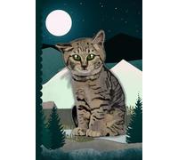 Stray Cats Plain Hardcover Notebook Journal