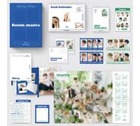 STRAY KIDS 2022 SEASON’S GREETINGS [ ROOM, MATES ] (Desk Calendar+PRE-ORDER ITEM+Mini Calendar+Diary+Magnet+Photo Card Stand Set+Polaroid Photo Set+Sticker Set+Memo Pad+Poster(On pack)+STORE CARD)