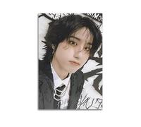 Stray Kids Art Poster Han Jisung Wall Art Canvas Aesthetic Cover Poster Vintage Music And Movies Decorative Painting for Living Room Bed Room 08x12inch(20x30cm) Unframe-style