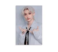 Stray Kids Boy Group Lee Felix Poster Decorative Painting Canvas Wall Art Living Room Poster Bedroom Painting Wall Art Picture Print Modern Family Room Decor 08 x 12 Inches (20 x 30 cm)