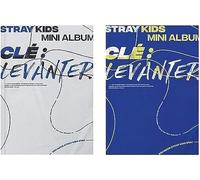 STRAY KIDS Clé : Levanter Album (Levanter Version) Photobook+3 QR Photocards+(Extra 4 Photocards + 1 Double-Sided Photocard)