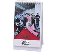 Stray Kids Desk Calendar 2025 for Desk Decoration K-pop SKZ Photo "ATE" Support Calendar for Fans (JJAM)