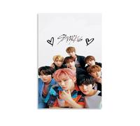 Stray Kids Group All Members Poster Decorative Painting Canvas Wall Posters And Art Picture Print Modern Family Bedroom Decor Posters 12x18inch(30x45cm)