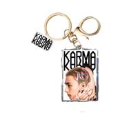 Stray-kids key chain Acrylic Keychain “KARMA” keyring sk-z key chain stay keyring (Hyun Jin)
