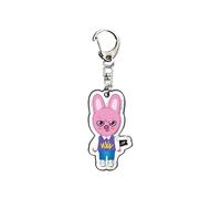 stray-kids key chain SK-ZOO key chain The Victory Acrylic KEY RING Cartoon Cute KEY CHAIN (Chang Bin)