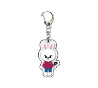 stray-kids key chain SK-ZOO key chain The Victory Acrylic KEY RING Cartoon Cute KEY CHAIN (Lee Know)