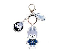 Stray-kids keychain SK-ZOO keychain KARMA key ring SK-Z key ring Acrylic Keychain stay (Bang Chan)
