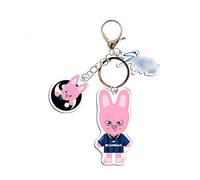 Stray-kids keychain SK-ZOO keychain KARMA key ring SK-Z key ring Acrylic Keychain stay (Chang Bin)