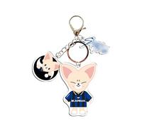 Stray-kids keychain SK-ZOO keychain KARMA key ring SK-Z key ring Acrylic Keychain stay (I.N)