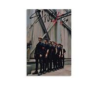 Stray Kids Kpop Poster Poster Decorative Painting Canvas Wall Art Living Room Posters Bedroom Painting 08x12inch(20x30cm)