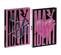 STRAY KIDS : MAXIDENT (T-CRUSH Version+HEART Version Set) Standard Edition Album CD-R+Photobook+Photocards+Lyrics Paper+Mini Poster+Face Sticker