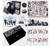 Stray Kids new album peripheral keychain sticker gift box, Li Longfu small card lanyard standing gift bag