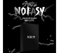 STRAY KIDS NOEASY 2nd Album LIMITED VER. 1 CD+1 FOLDED POSTER+84p Photo Book+16p Lyrics Book+1 Sticker+1 Unit Folded Poster(On pack)+2 Photo Card+etc+1 PRE-ORDER ITEM+1 STORE GIFT CARD