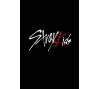 STRAY KIDS notebook diary with compass design interior