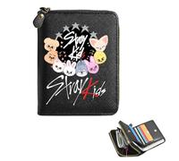 Stray-Kids Photocard Binder 400 Pockets, 3 Ring Kpop Binder with 4 Pockets, Stray-Kids Card Binder, SKZ Cute Cartoon Photocard Holder for Kpop Fans, Boys and Girls