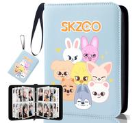 Stray Kids Photocard Binder, SKZ Skzoo Cute Cartoon Photocard Holder, Straykids Photocard Album 400 Pockets, Kpop Merch Gifts for Stay