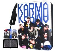 Stray Kids Photocards Binder 400 Pockets Photo Cards Holder Stay Kids KARMA Album Photocard Binder HOLLOW Postcard Holder Straykids Merch Boys and Girls Gift for STAY