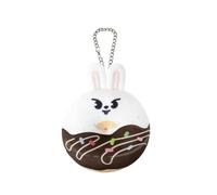 Stray-Kids Plushdoll Keychain 10cm Donut Plush Series SK-Zoo Keyring 'STAY' Cute Key Chain Pendant (LEE KNOW)