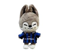 Stray-Kids Plushdoll Keychain 10cm ‘Karma’ Series SK-Zoo Keyring 'STAY' Cute Key Chain Pendant (Bangchan)