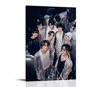 Stray Kids Poster Canvas Wall Art Modern Simple Style Suitable for Various Life Scenes Is Also A Great Birthday Gift Souvenir ChoiceFrame-style12x18inch(30x45cm)