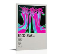 Stray Kids Rock-Star Waterproof And Stain Resistant Wall Paintings High-definition Spray Painted Decorative Paintings Study And Coffee Shop Decorations Fade ResistantFrame-style08x12inch(20x30cm)