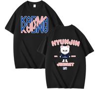 Stray Kids Shirt Karma Straykids Tshirt Felix BangChan Lee Know Changbin Hyunjin Han Seungmin I.N SKZ Merch Round Neck Short Sleeve Unisex Tops Domin ATE Shirts for Fans