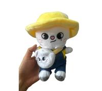 Stray-kids Skz-oo Plush Doll Kindergarten Sitting Doll Cute Plush Toy Soft Stuffed Animals Toys for Kids Children Gift (HYUNJIN)