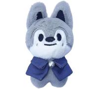 Stray Kids Skzoo Plush Key Chain Stray Kids Magic School Series Cartoon Key Chain Phone Pendant Keychain for Fans 10cm, Multicolored, 1