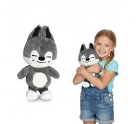 Stray Kids SKZOO Plush Toy, Soft Stuffed Animal for Fans, Adorable K-Pop Gift with Easy Clean Material (Wolf Chan)