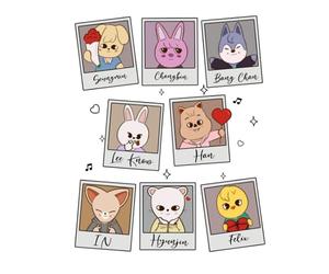 Stray Kids SKZOO Polaroid Composition Notebook: Stray Kids Everywhere All Around The World, You Make Stray Kids STAY!