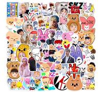 Stray Kids Stickers,Stray Kids Skzoo Sticker,Skzoo Sticker,Kawaii StrayKids Stickers,StrayKid Photo Stickers Set,Decals for Laptops Phones Cases Luggage Books,PQKL-party Gifts for Fans