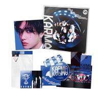 Stray Kids - Stray Kids - The 4th Album [KARMA] (KARMA Ver.) Photo Cover Set + Outsleeve + CD-R + Photobook + Clear Binder + 2 Pin Badges + 5 Extra Photocards