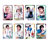 stray-kiids collectible cards "DO IT" collectible cards PVC Transparent card Kpop sk-z photocard 'stay' (DO IT-B)