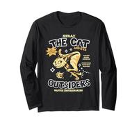 Stray The Cat Outsiders Wanted Troublemakers Video Game Long Sleeve T-Shirt