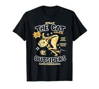 Stray The Cat Outsiders Wanted Troublemakers Video Game T-Shirt