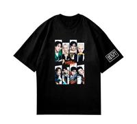 StrayKids T-Shirt Cotton Blouse Unisex SKZ Skzoo Tshirt Karma Bang Chan Chanbin Lee Know Hyunjin Han Felix Seungmin I.N Fans Round Neck Looser Short Sleeve Top