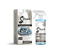 Streak Free Glass & Window Cleaner,120ml Glass cleaner for auto,Improves Clarity and Visibility.Oil Film Cleaner for Car Windows,Safe for Cars, Trucks, SUVs, Jeeps, RVs & More (120ML,1PC)