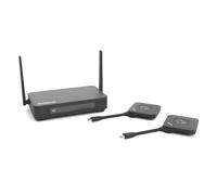 Stream 4K Pro KIT (2TX/1RX) - Wireless Presentation System with 2 Transmitters (USB-C Dongle) and 1 Receiver - HDMI Presentation System - 4K Conferencing Solution - Touchback - USB-C Wireless