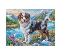 Stream Flower Aussie 500 Piece Jigsaw Puzzle for Adults Teens Jigsaw Stress Relief for Busy Lifestyles Colourful Challenge Great Gift Home Decor 500 PCS