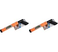 Stream Machine Water Gun Launcher, Single Barrel Water Blaster Soaker, Squirt Gun for Outdoor Games, Swimming and Paddling Pool Party, Beach, Outdoor, Garden Toys, Orange (Pack of 2)