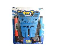 Stream Machine Water Tag Set, Water Launcher for Outdoor Games and Swimming Pool Toy for Kids and Adults, with Two Stream Machine Water Guns & Two Vests, Fill Up Your Opponents Vests To Win