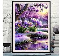 Stream Tree 300 Piece Jigsaw Puzzles for Adults, Colourful, Challenging & Brainteasing Adult puzzles 300 Pieces Flower, Fun jigsaws for The Whole Family 16x11 inch