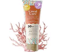 STREAM2SEA Coral Care - Reef Safe Sunscreen SPF 30 Travel Size - First Reef-Approved Natural Mineral Sunblock Boosts Coral Growth Water-Resistant, Non-Toxic, Biodegradable, Eco-Friendly - 75 ml