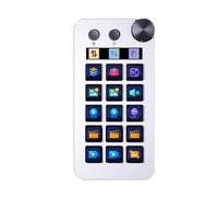StreamDeck Visual Keyboard with 15 Programmable Buttons and 2 Knobs