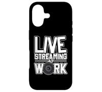 Streaming Lover Design For Game Streamer - Streaming At Work Case for iPhone 17